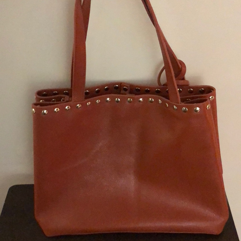 Saddle Colored Leather Purse